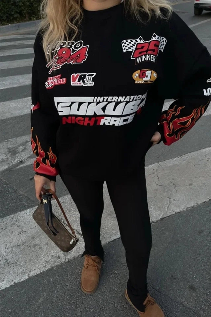 Race Track Sweater